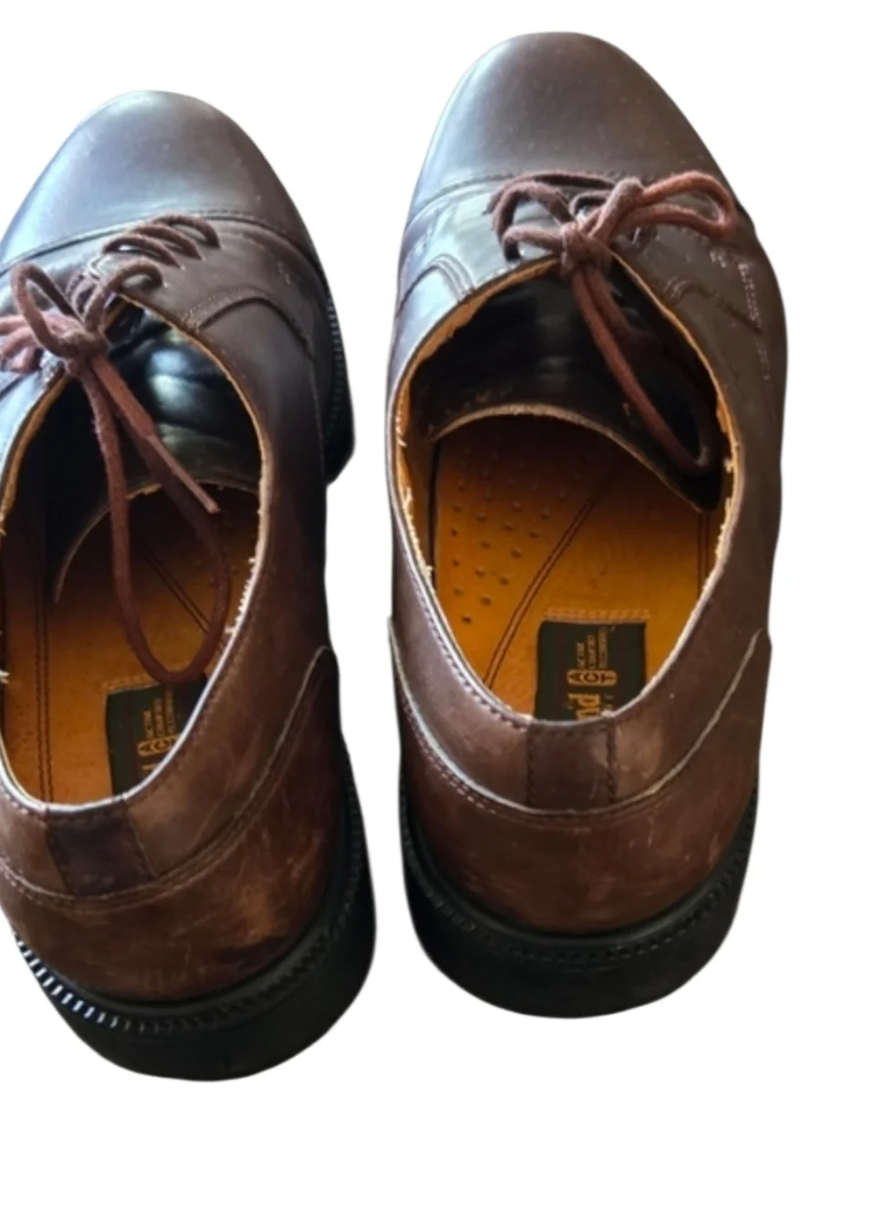 Timberland Brown Oxford Leather Shoes